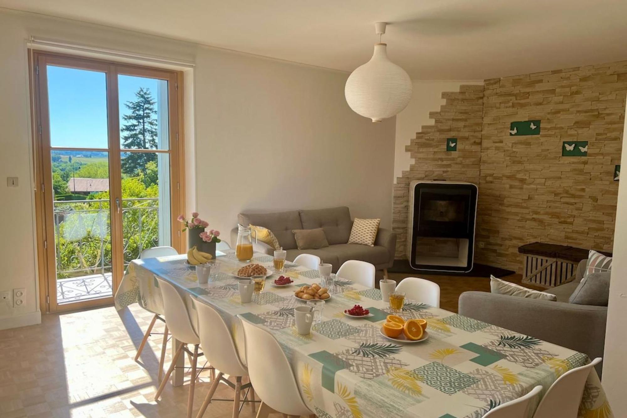 Villa La Baronnie - 11 Pers - Proche Brive -Jardin 尤塞克 外观 照片